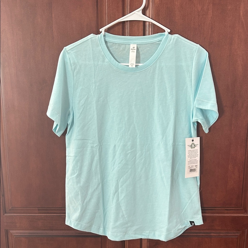 Glyder Sky Blue Women's Organic Cotton Tee